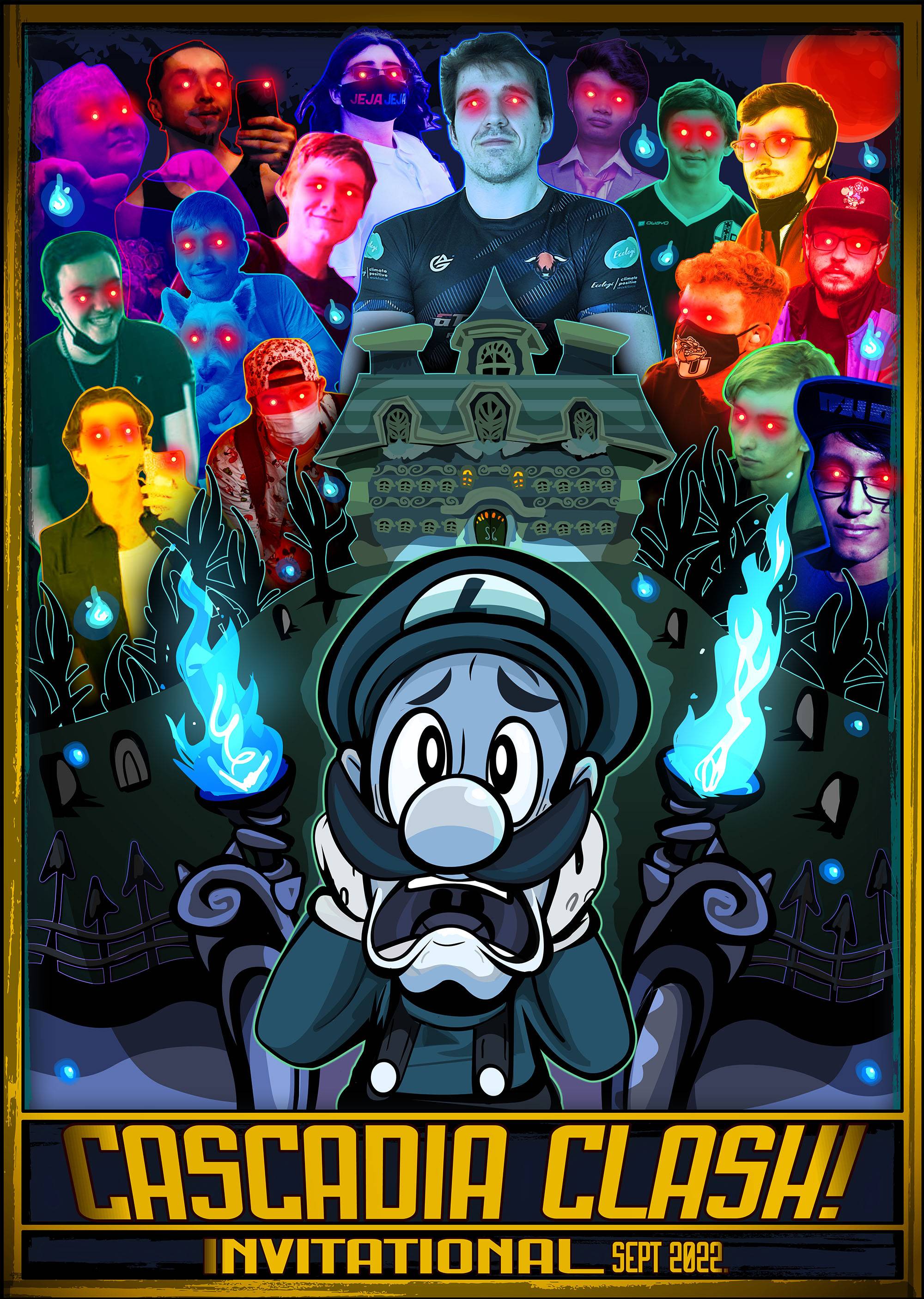 Cascadia Clash Poster