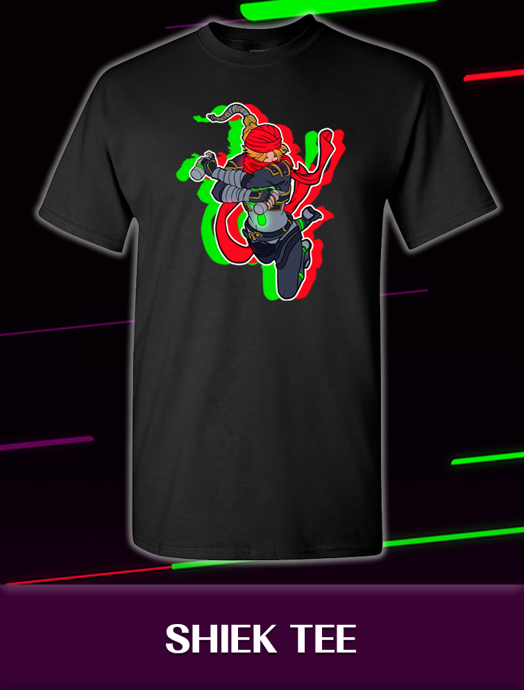 Shiek Black Tee
