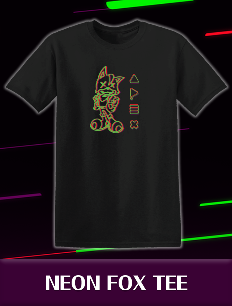 Neon Fox Tee