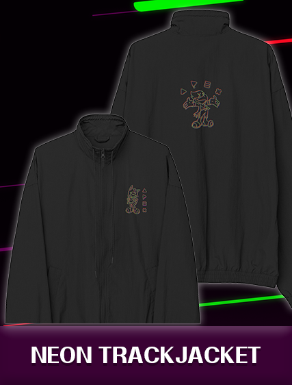 Neon Embroidered Trackjacket