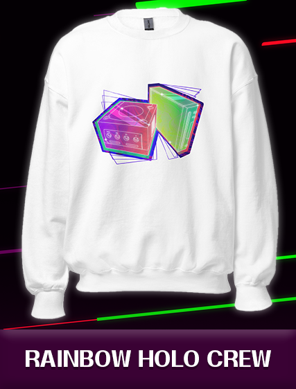 Rainbow Holo Crewneck