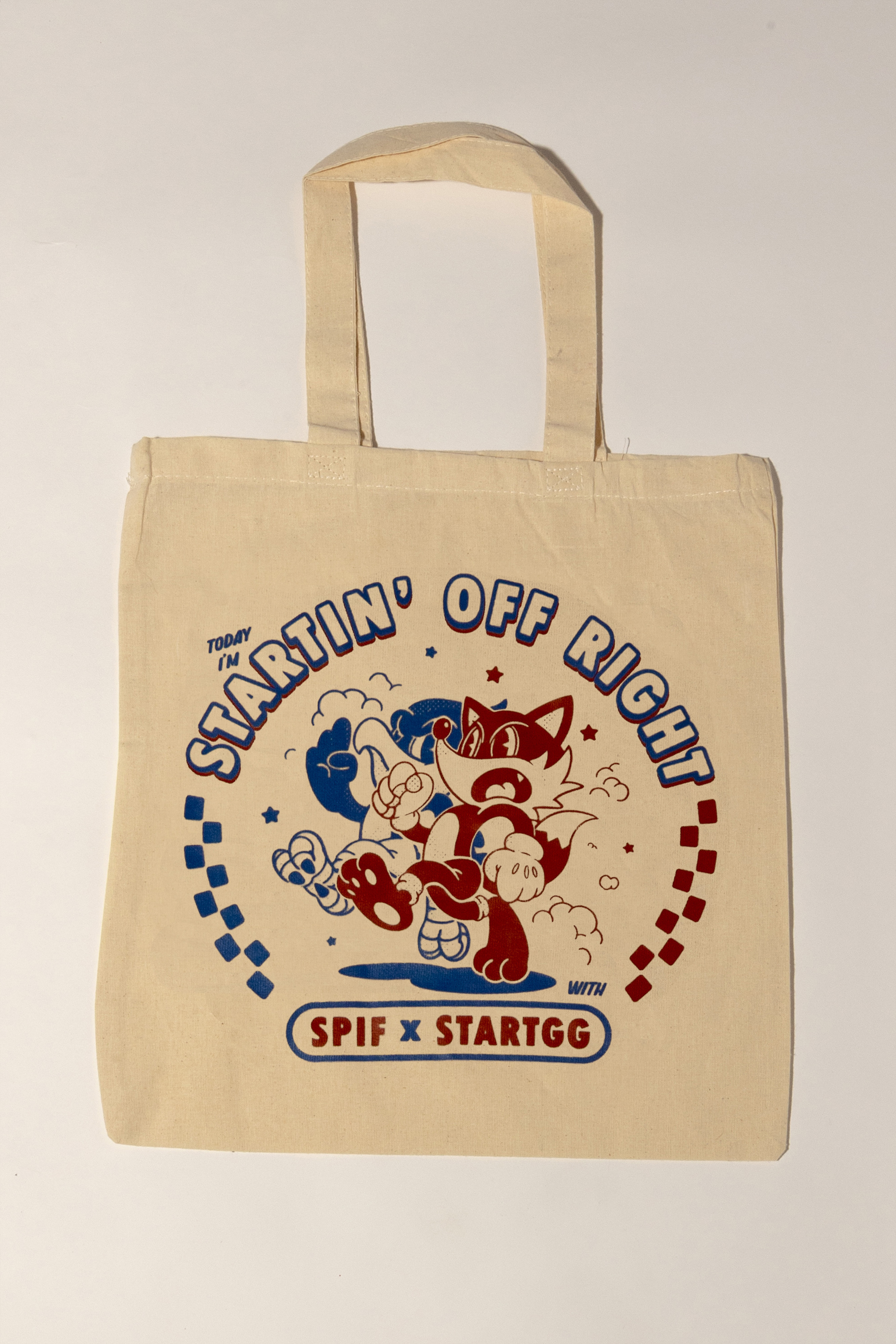 STARTIN' OFF TOTE BAG