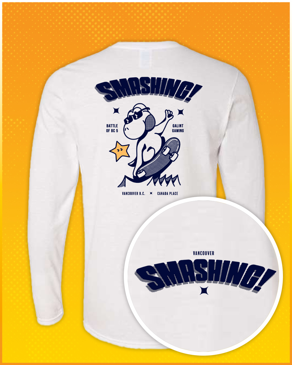 Smashing Yoshi Longsleeve