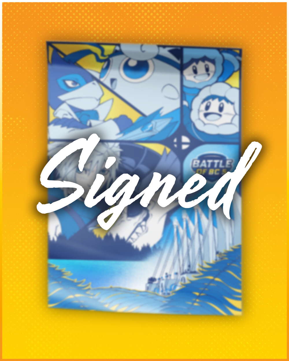 Event Poster (Signed Melee)