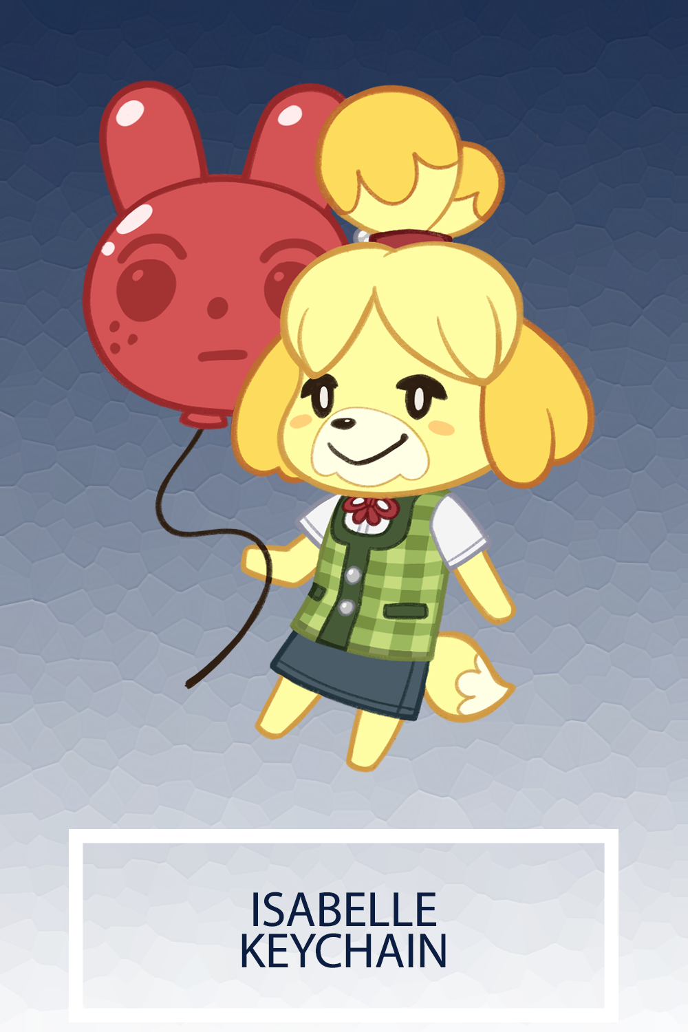 3x3 Isabelle Acrylic Keychain