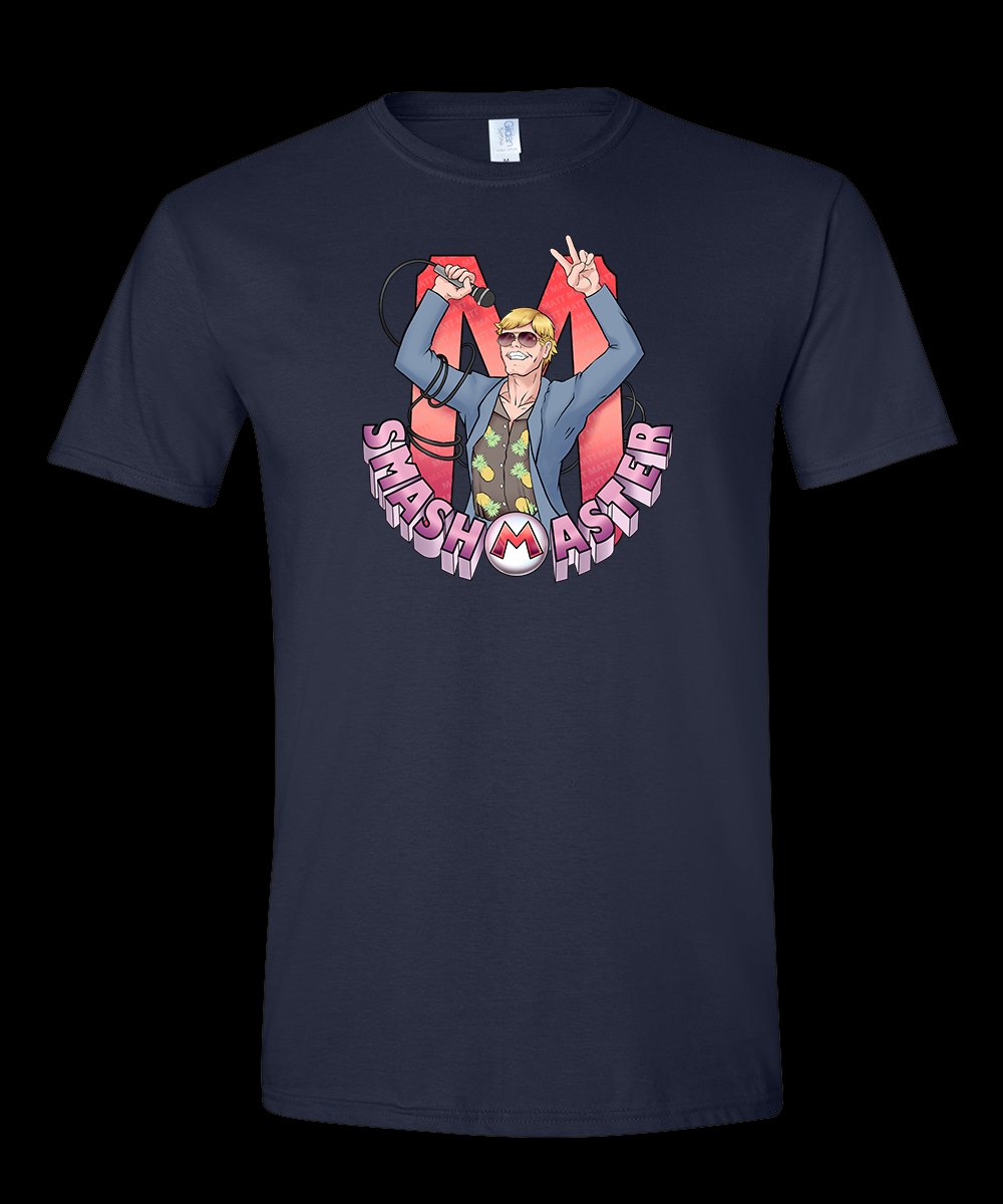 Smash Masters Tshirt Navy