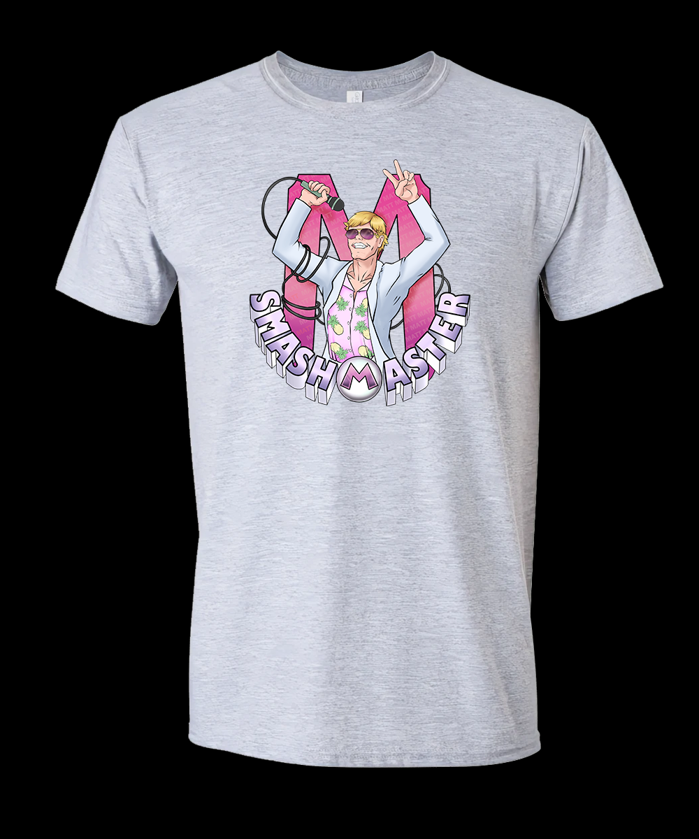 Smash Masters Tshirt Grey