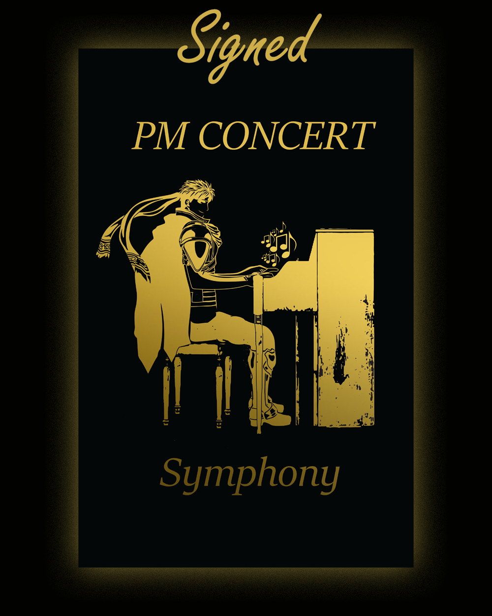 Signed PM Concert: Symphony Poster