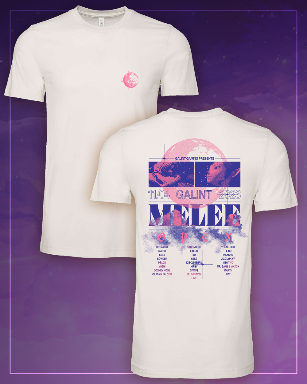 Cinematic Melee 2-Tone Vintage Tee