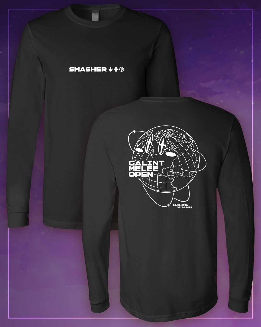 Melee Kirby World Long Sleeve Shirt
