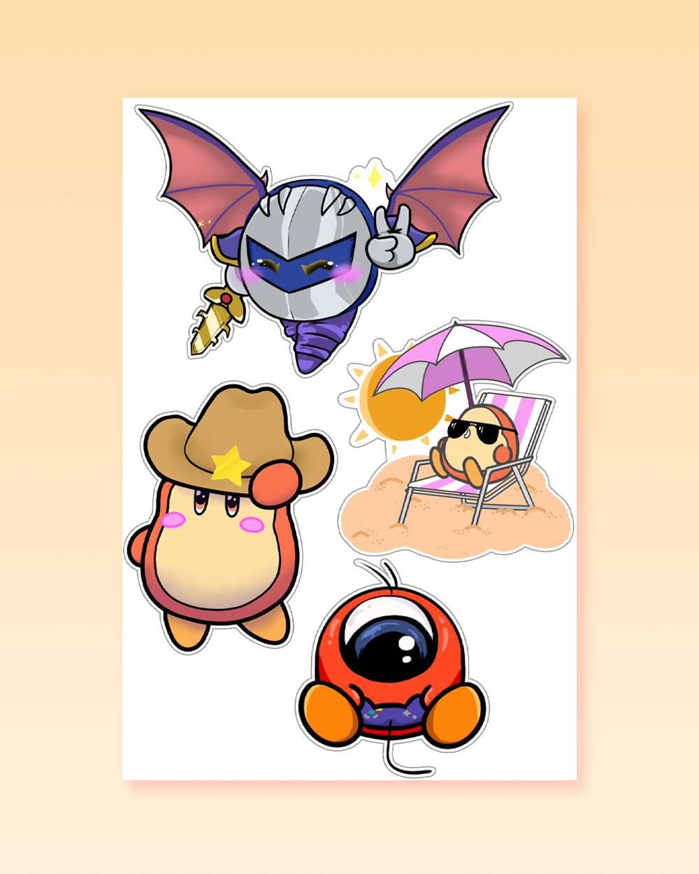 Special Waddlers Sticker Sheet