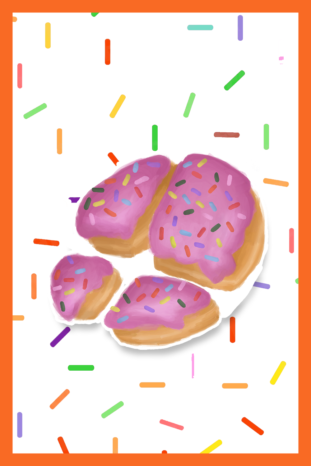 Donut Sticker