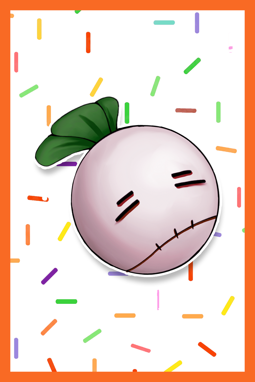 Stitchface Sticker
