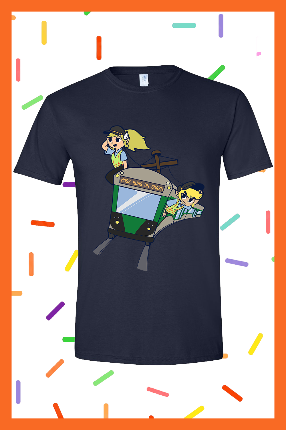 Spirit Tracks T-Shirt (Navy)