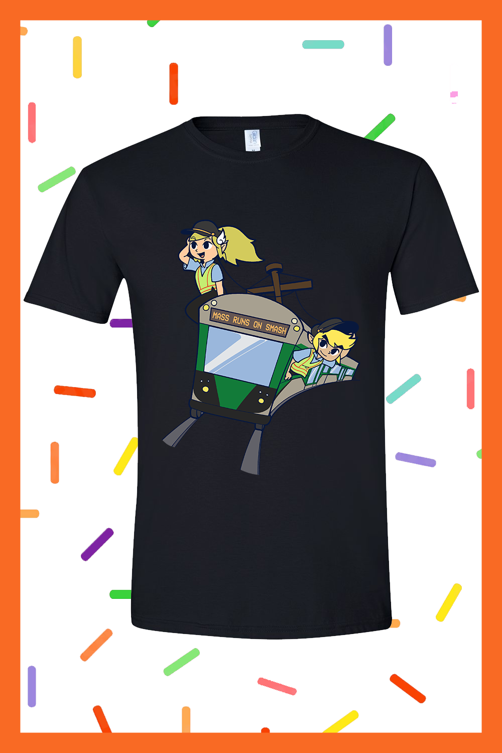Spirit Tracks T-Shirt (Black)