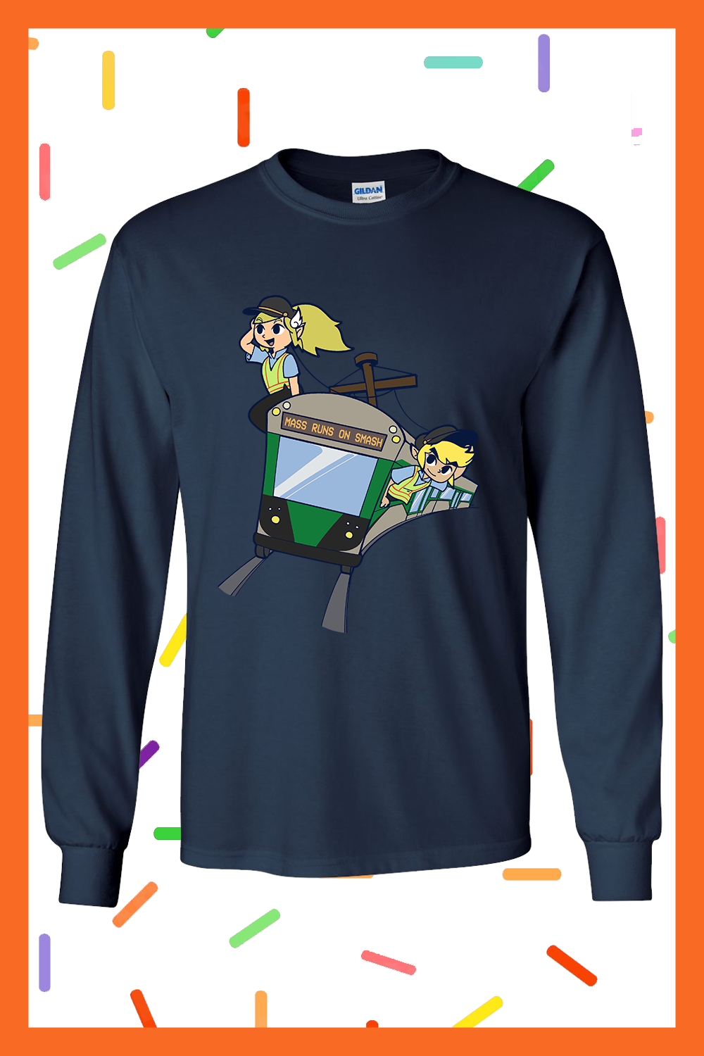 Spirit Tracks Longsleeve (Navy)