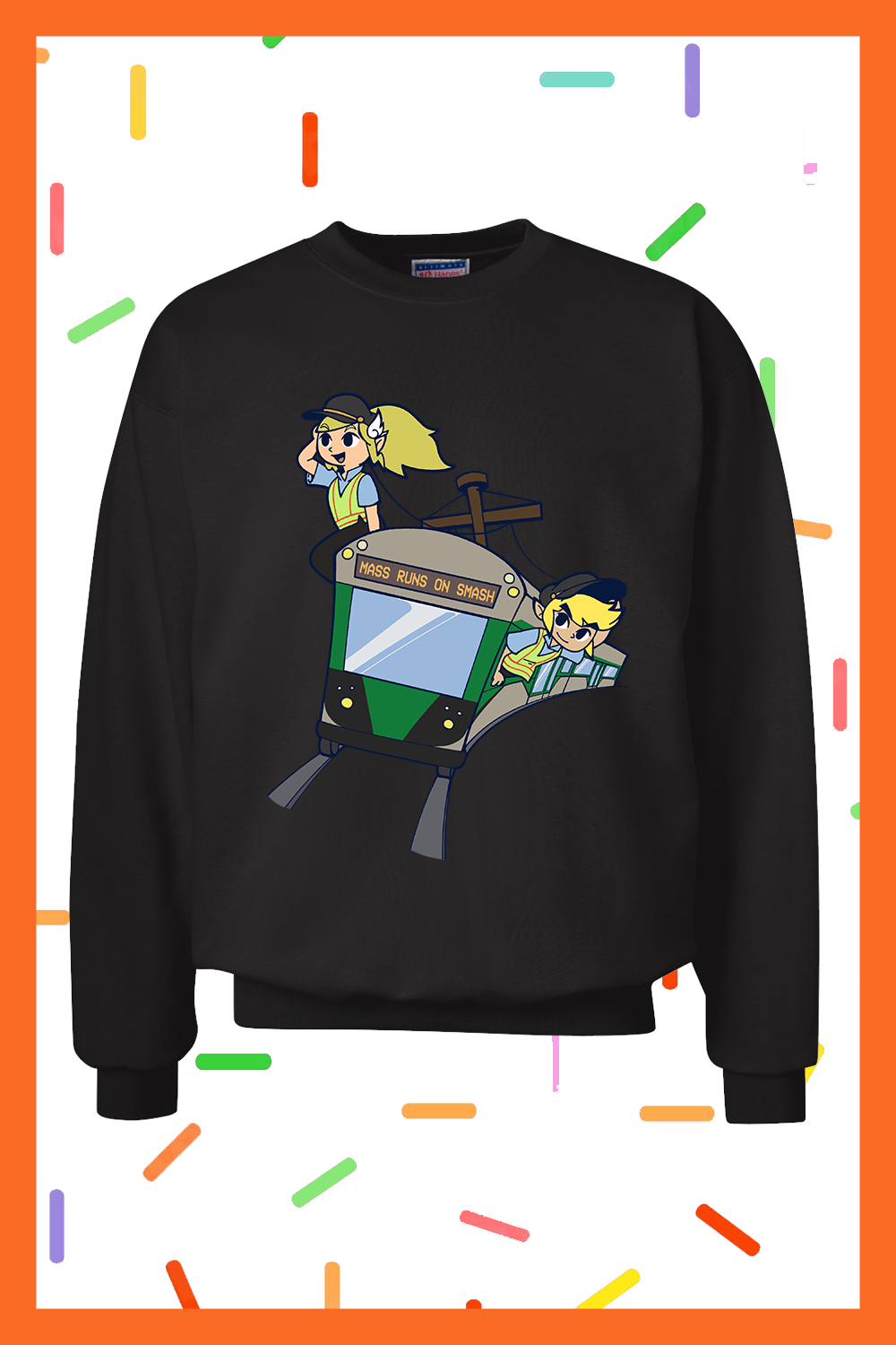 Spirit Tracks Crewneck (Black)