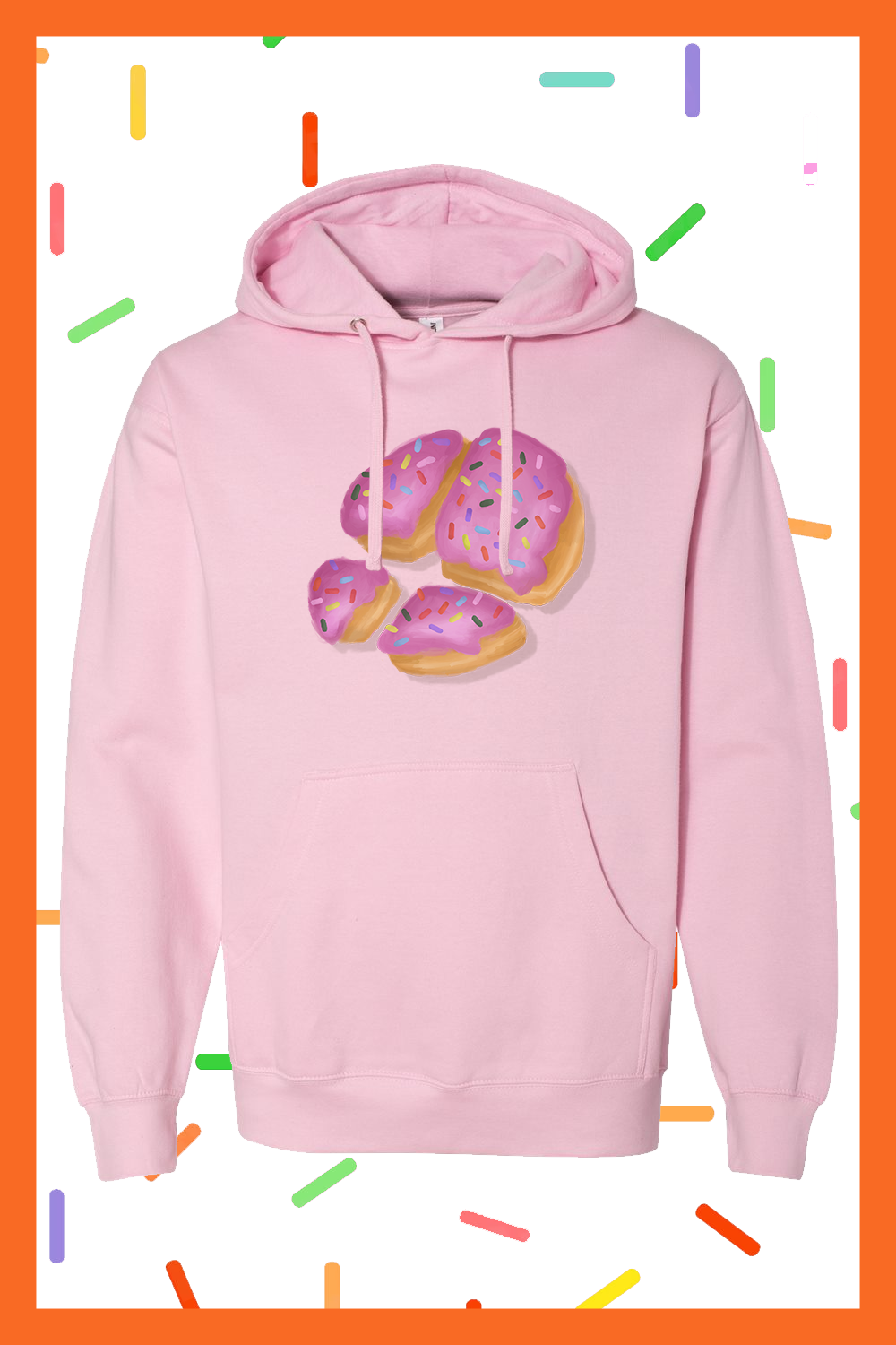 Donut Hoodie (Pink)