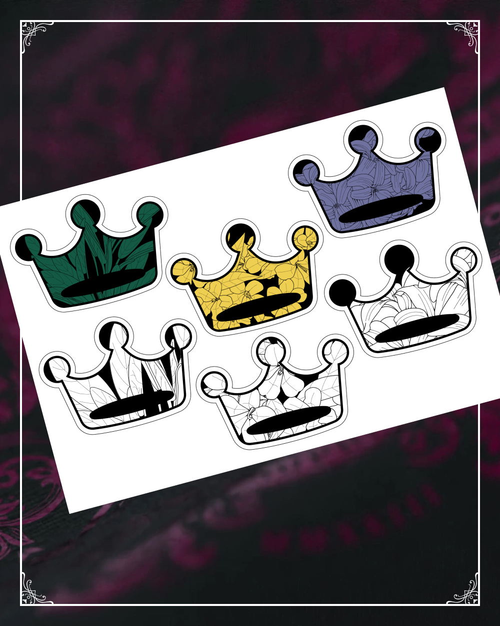 Crown Stickers