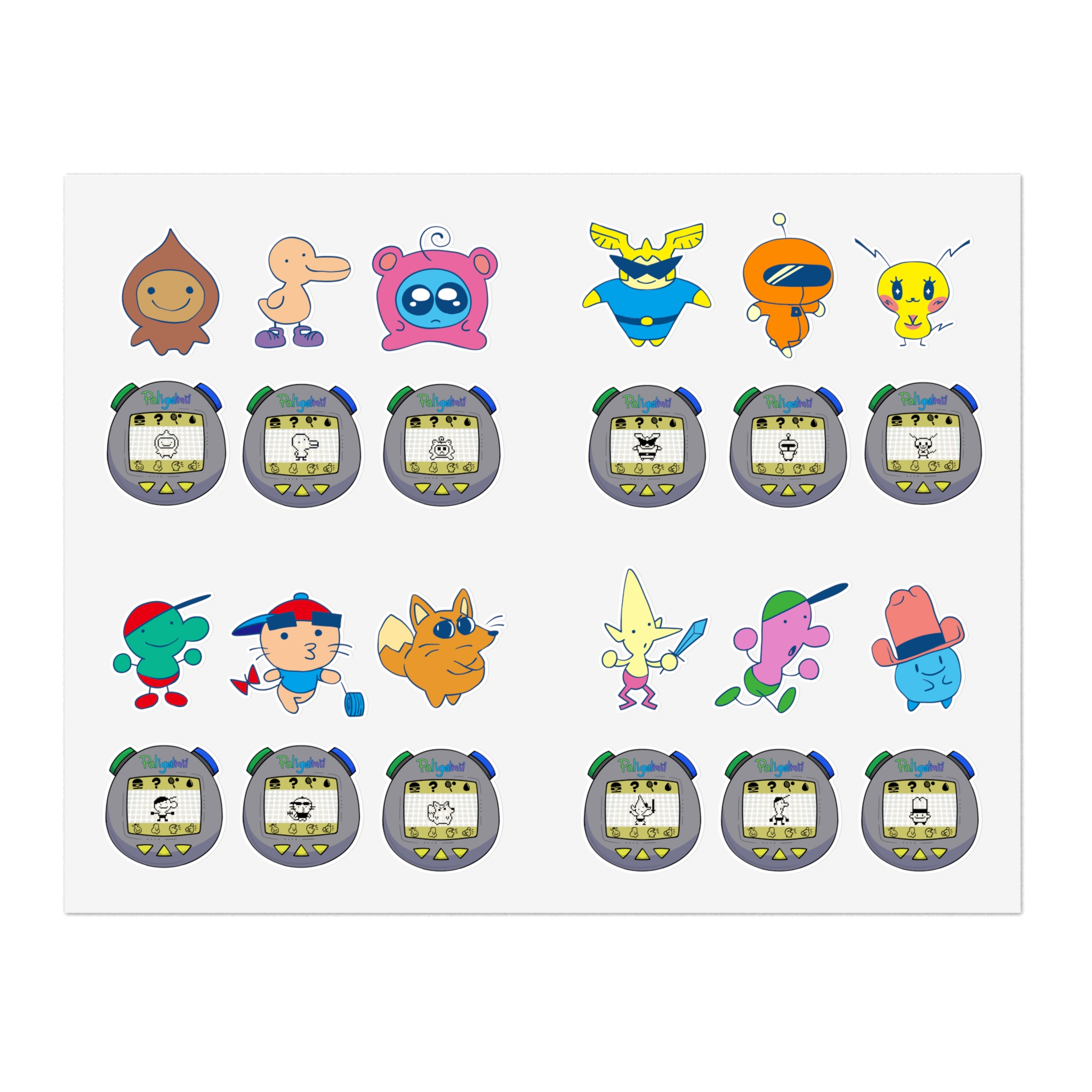 Paligotmii Sticker Sheet (Large)