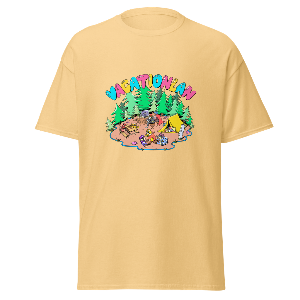 VacationLAN Tee - Yellow