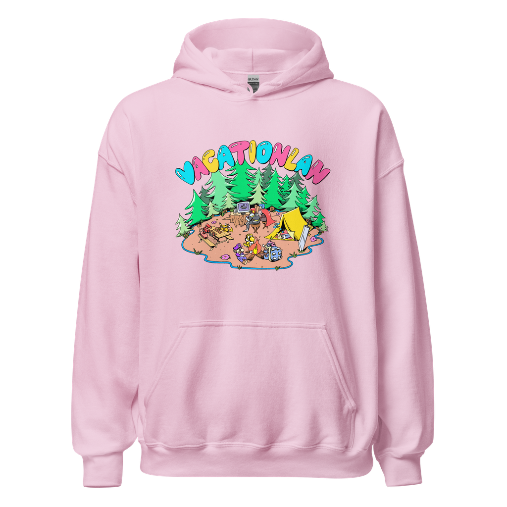 VacationLAN Hoodie - Pink