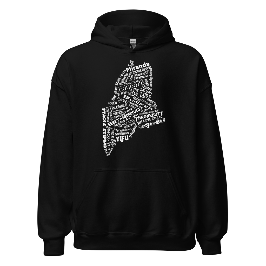 Maine Melee Hoodie - Black
