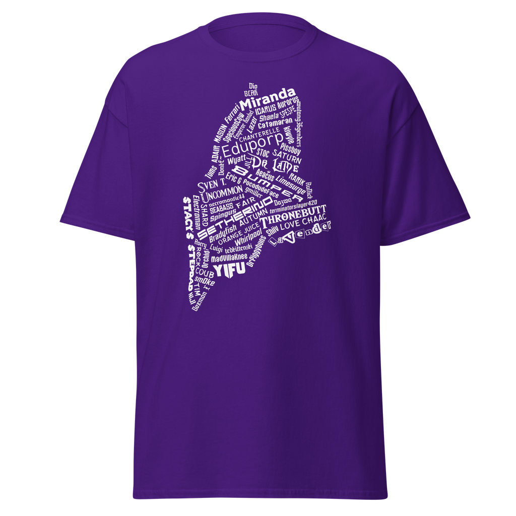 Maine Melee Tee - Purple