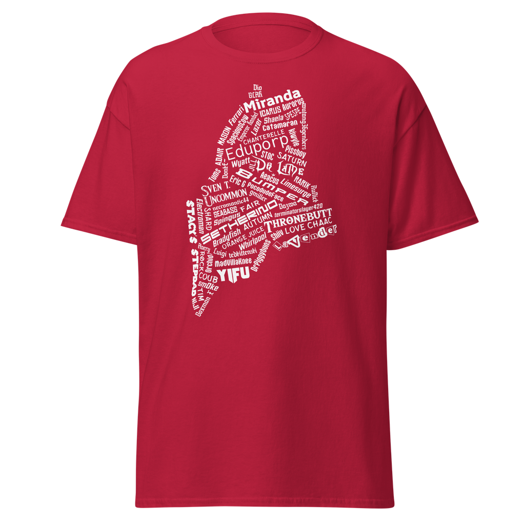 Maine Melee Tee - Red
