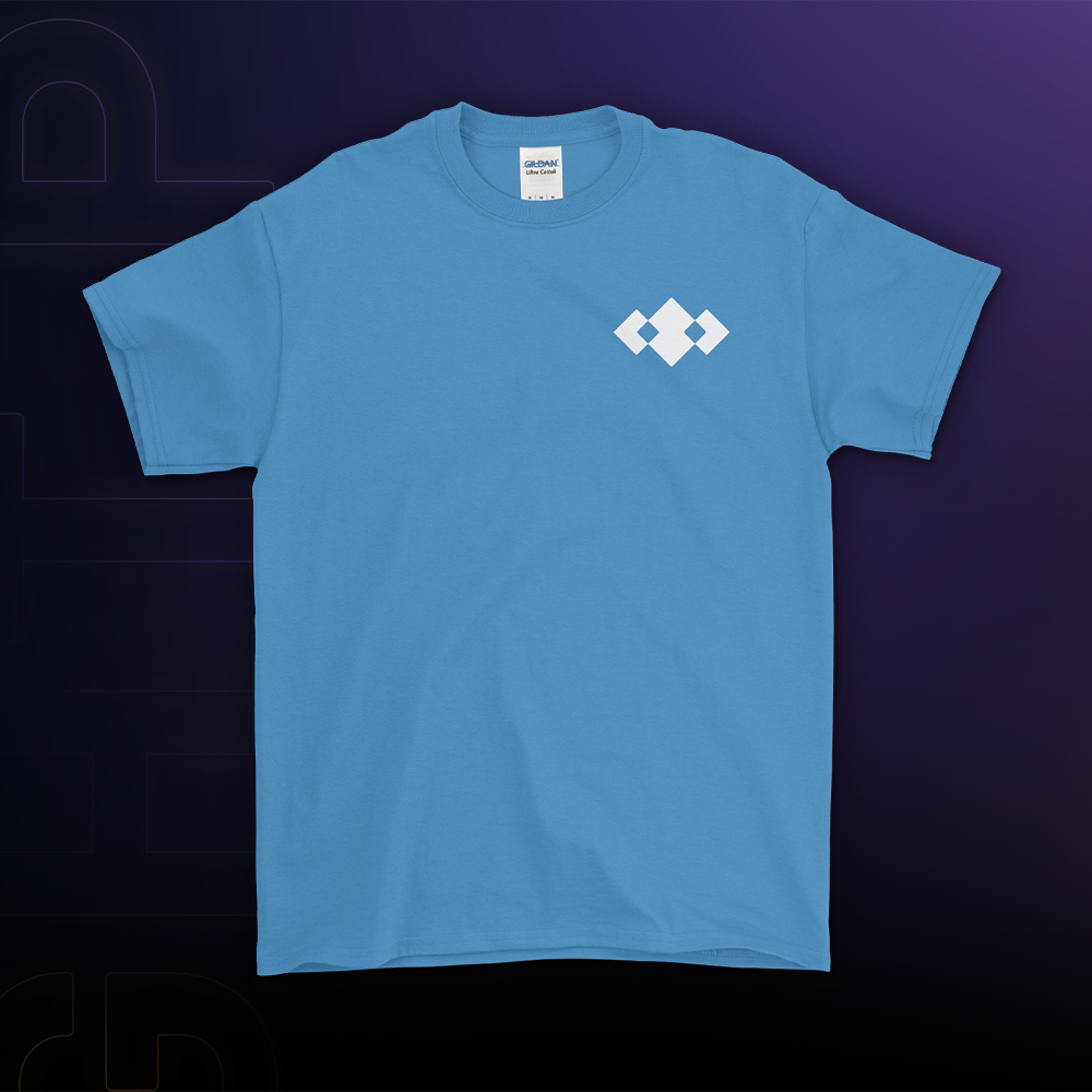 Platfight Logo Tee (Blue)