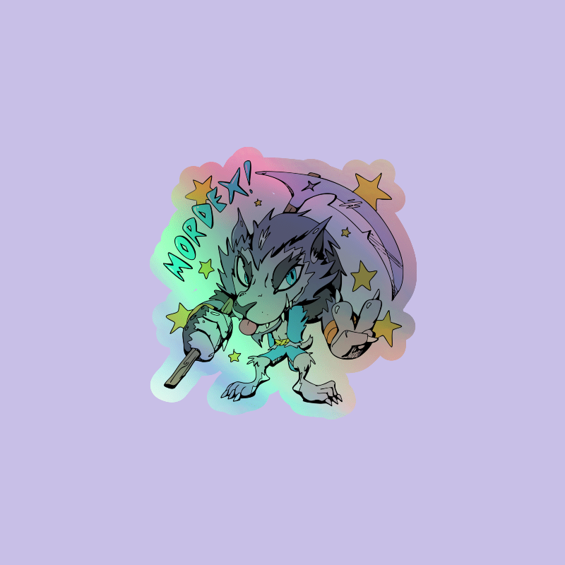 Mordex Sticker (2.5" x 2.5" approx)