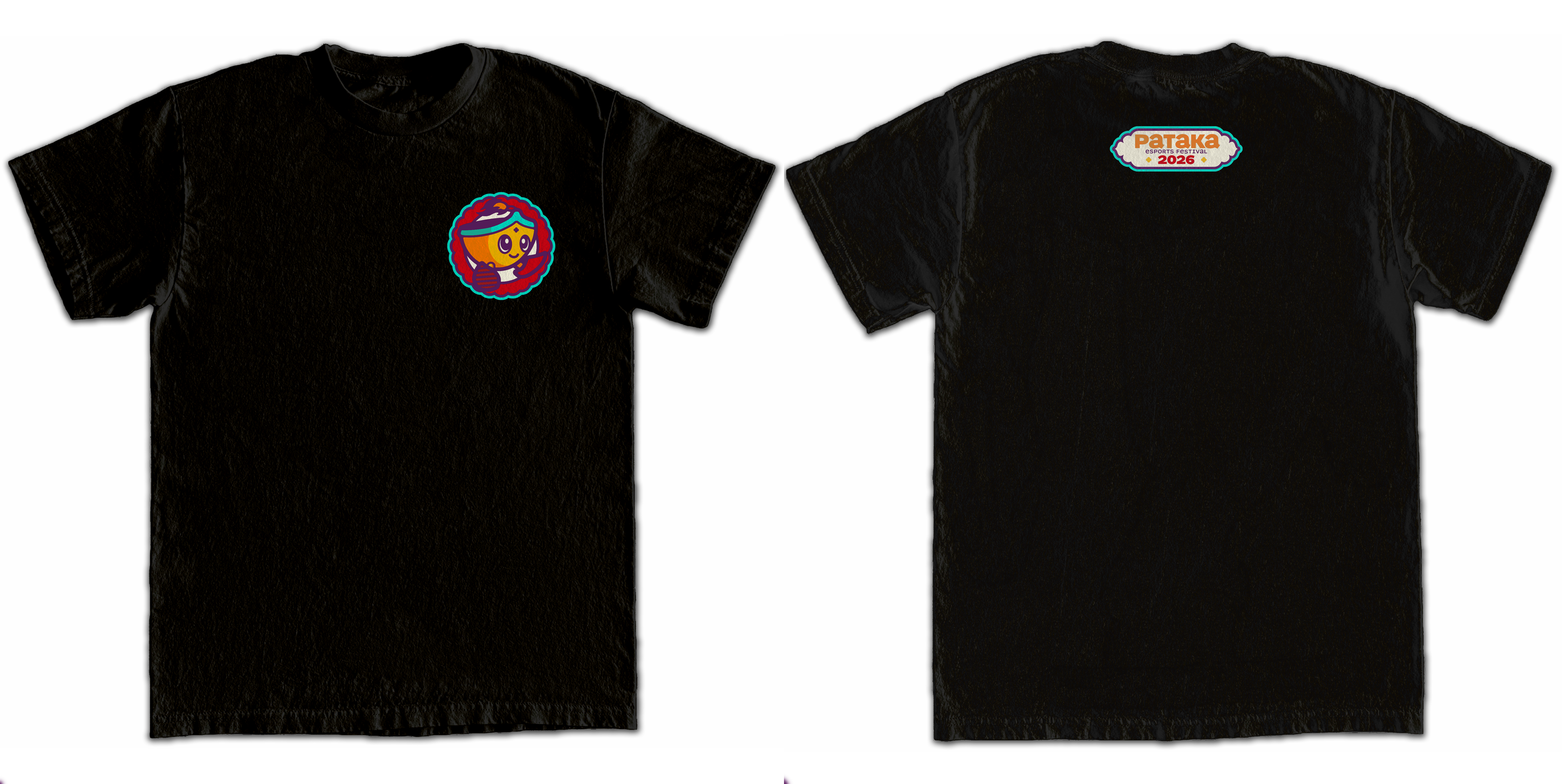 Pataka Logo Tee (Black)