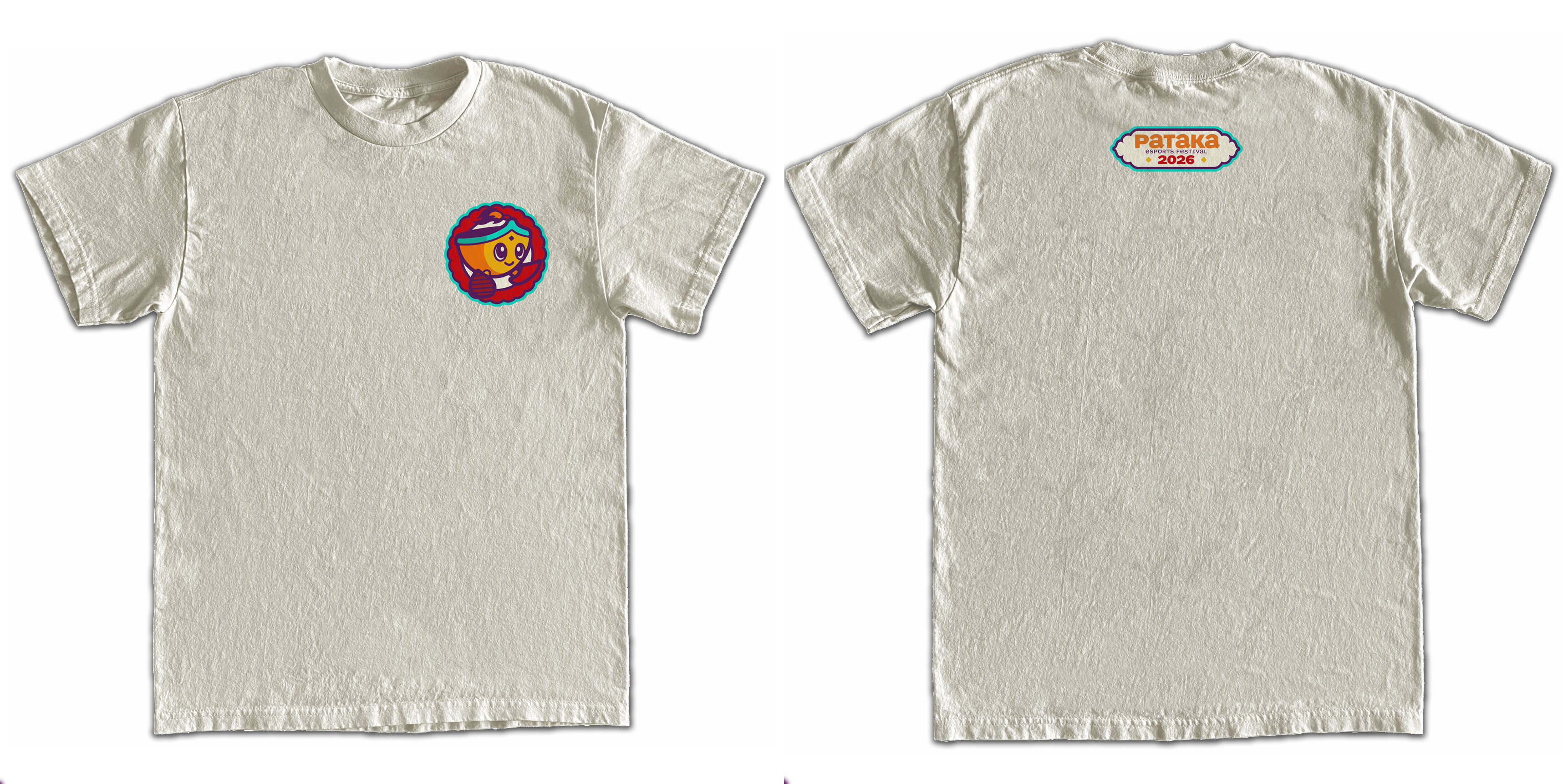 Pataka Logo Tee (Cream)