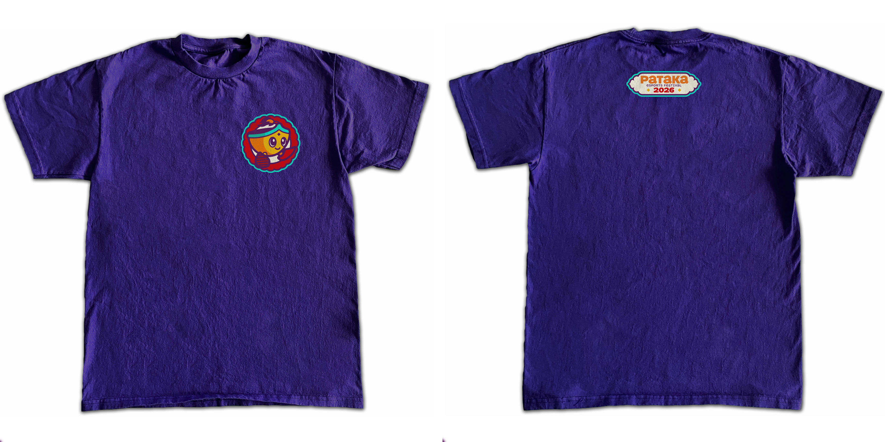 Pataka Logo Tee (Purple)