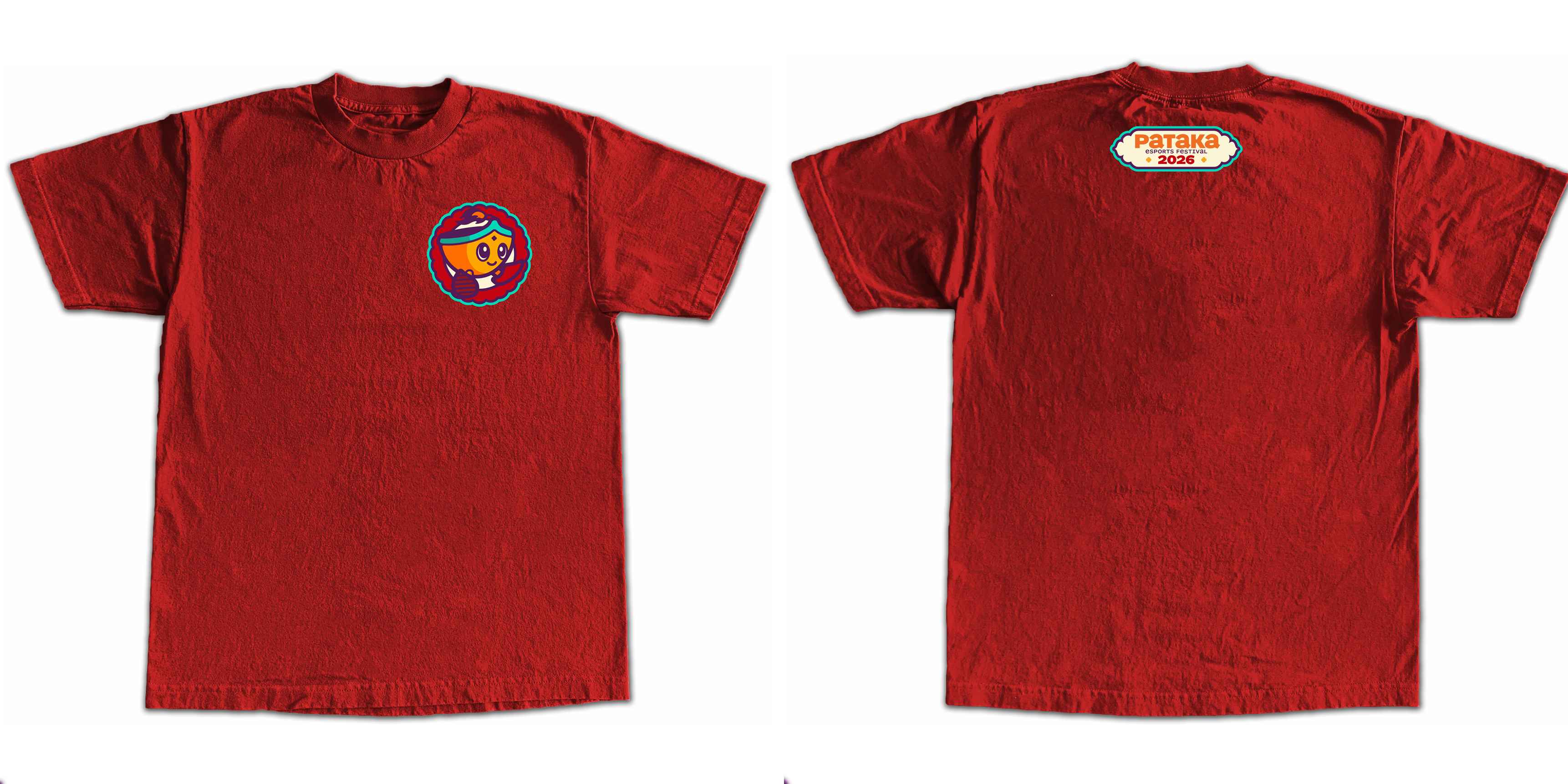 Pataka Logo Tee (Red)
