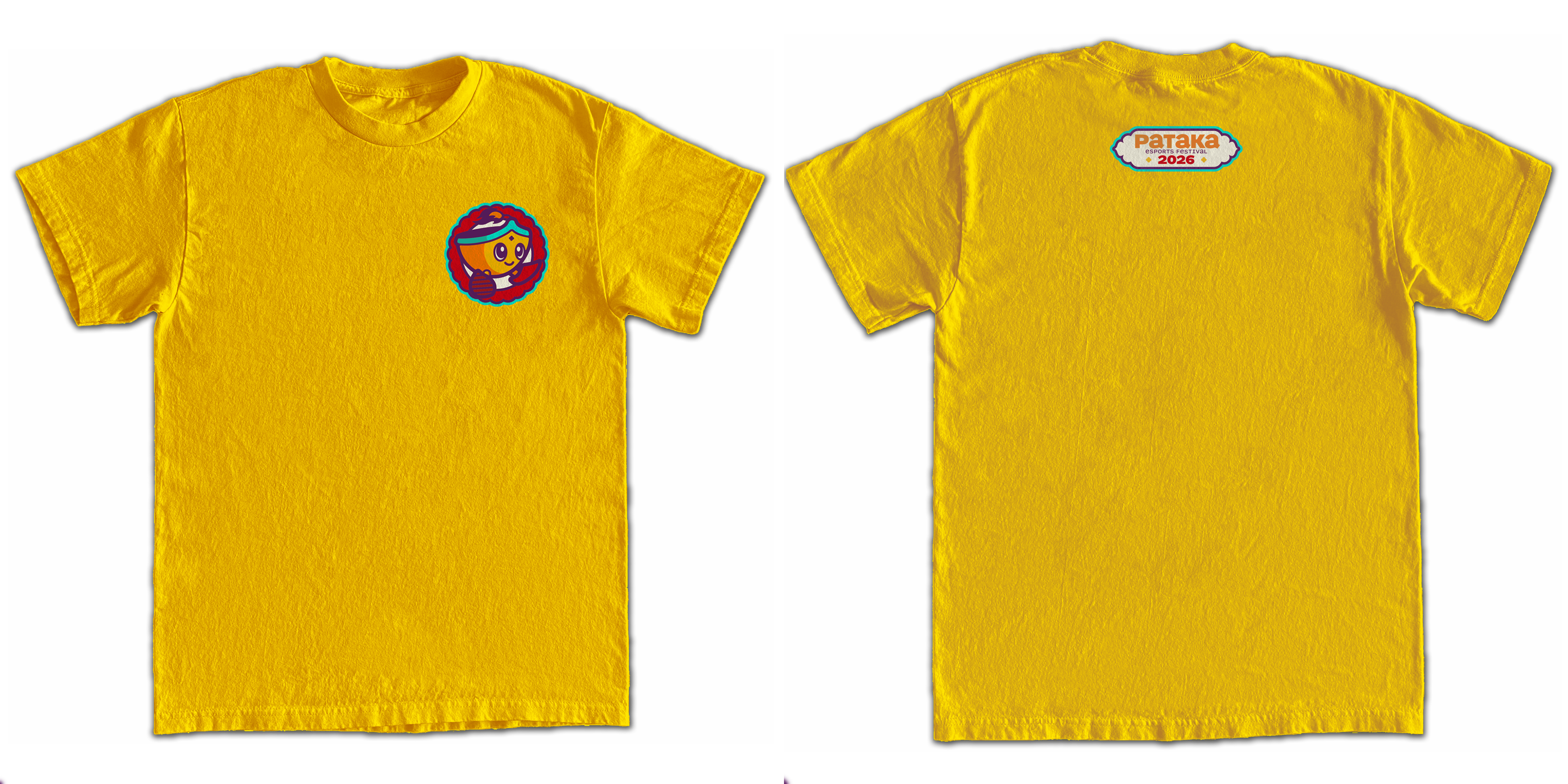 Pataka Logo Tee (Yellow)