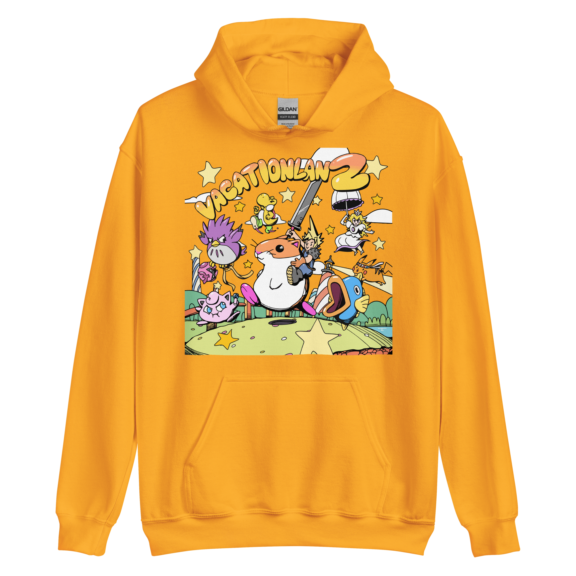 VacationLAN 2 Yellow Hoodie
