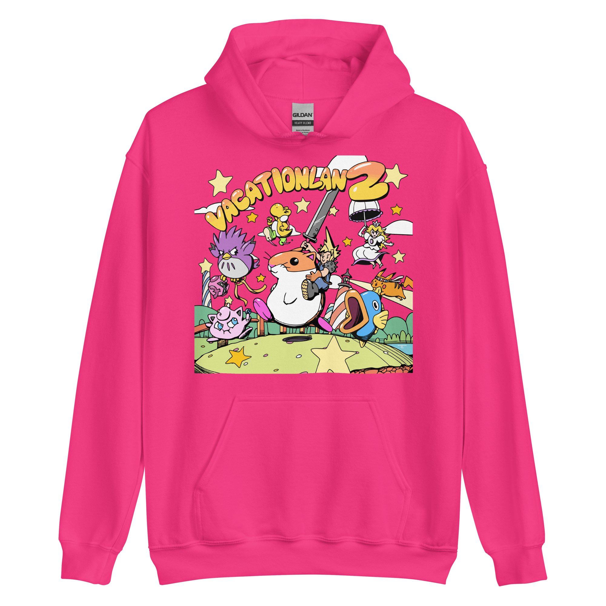 VacationLAN 2 Pink Hoodie