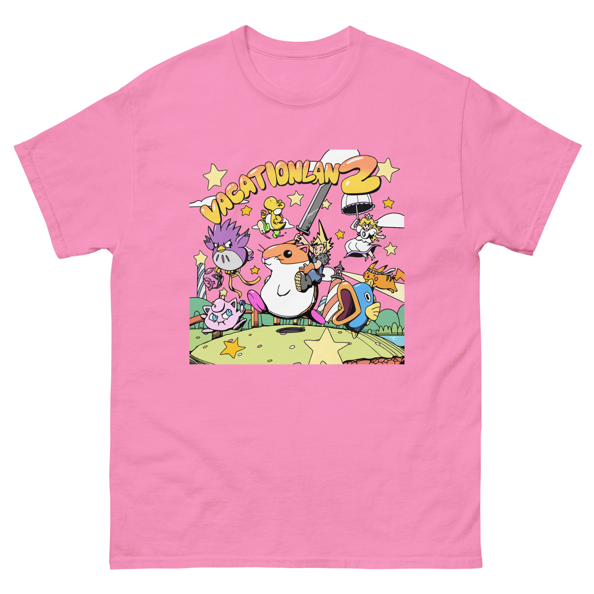 VacationLAN 2 Pink Tee