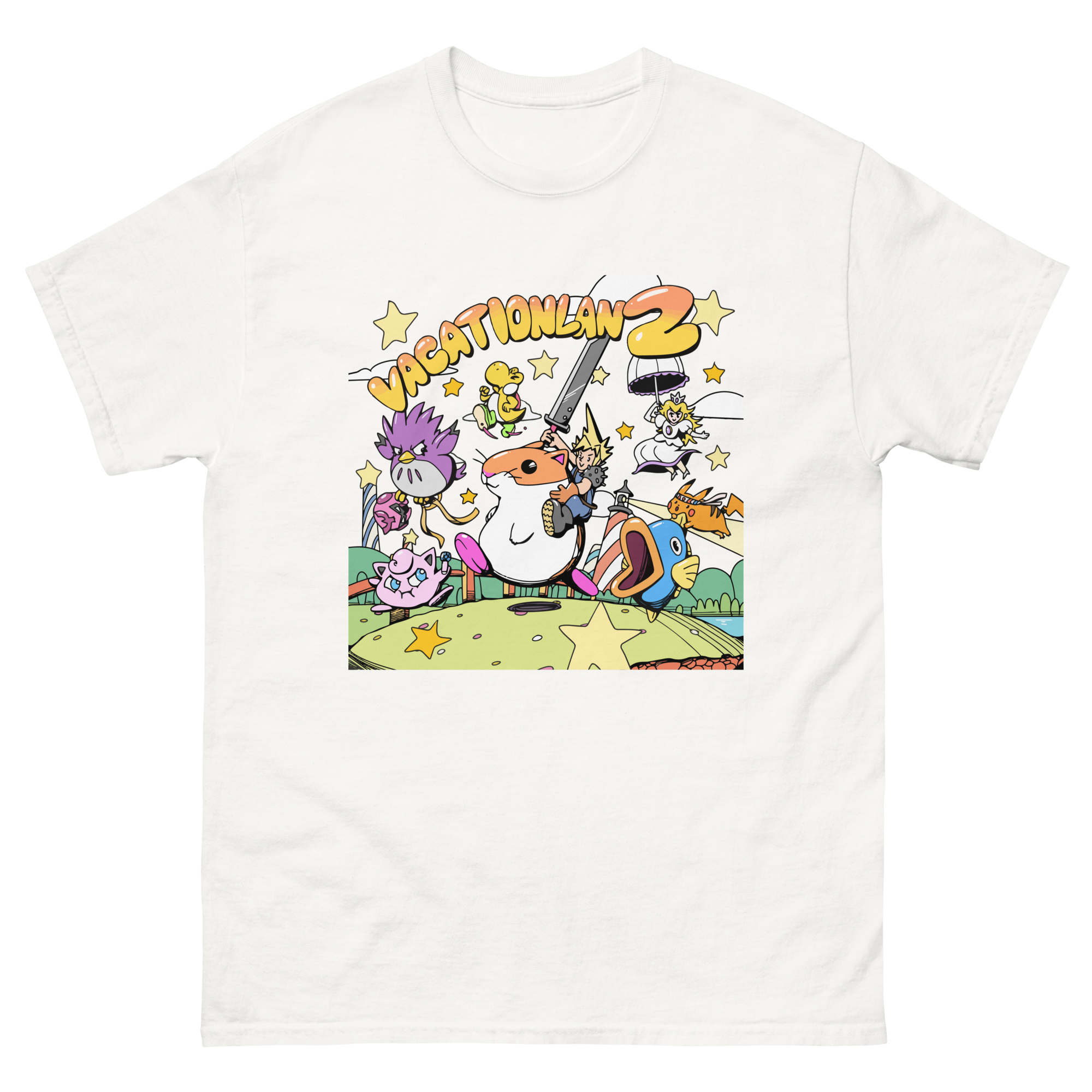 VacationLAN 2 White Tee