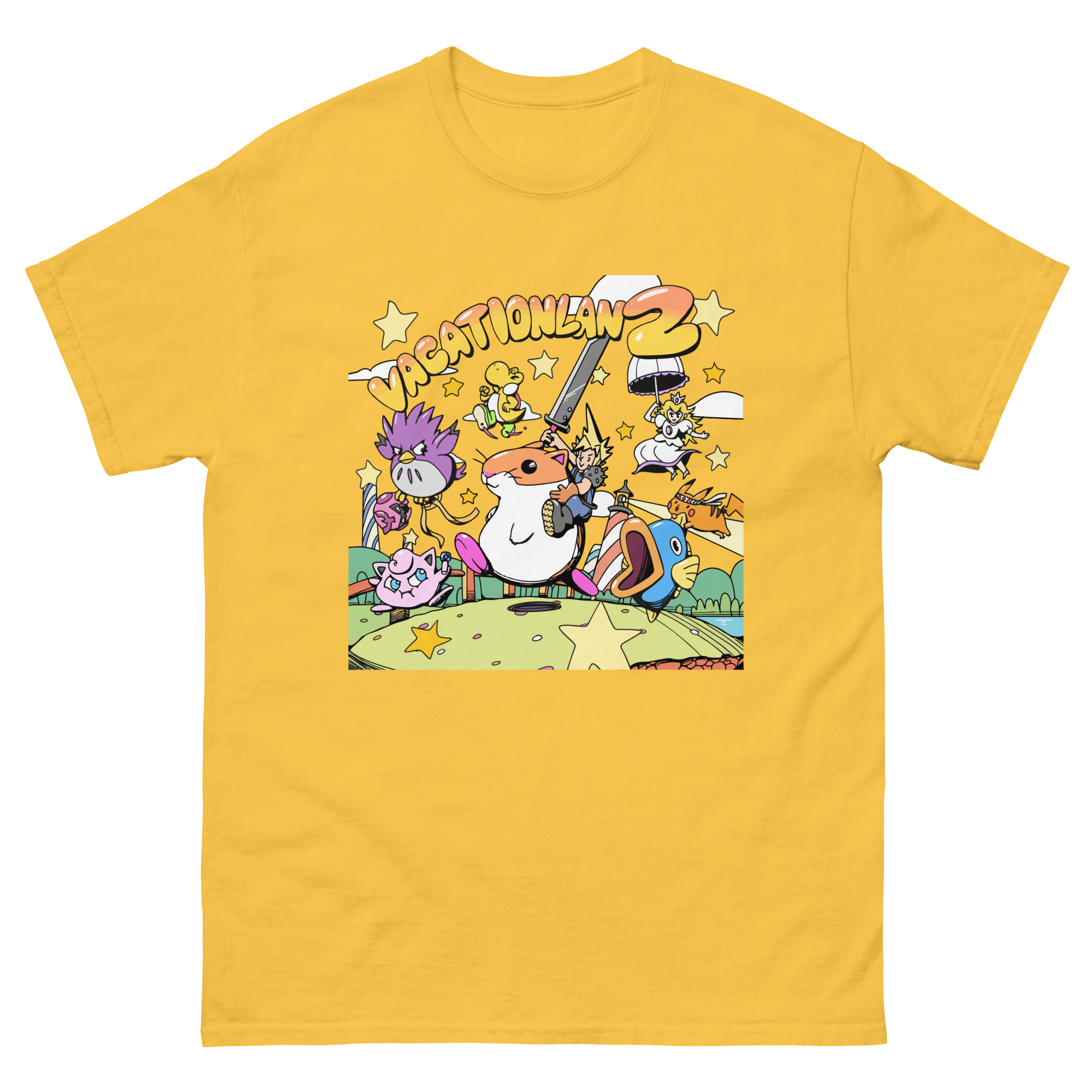 VacationLAN 2 Yellow Tee