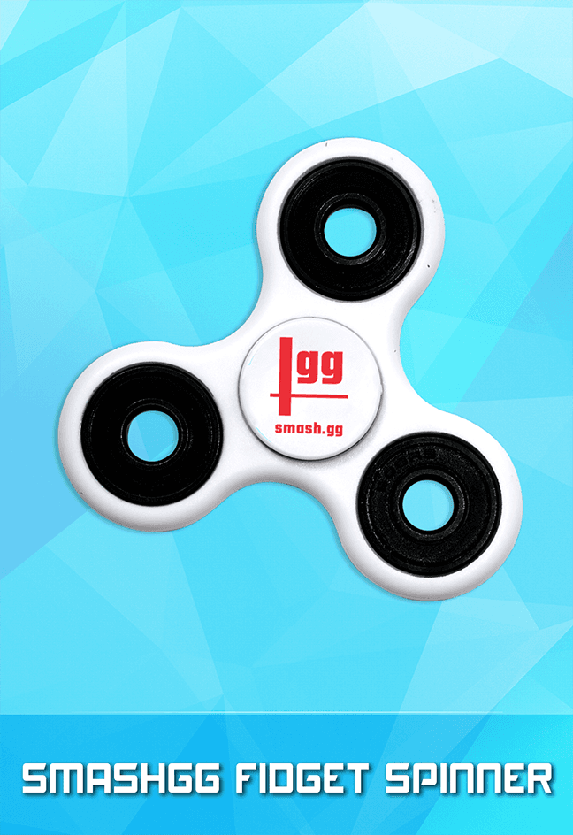 Smash.gg Fidget Spinner