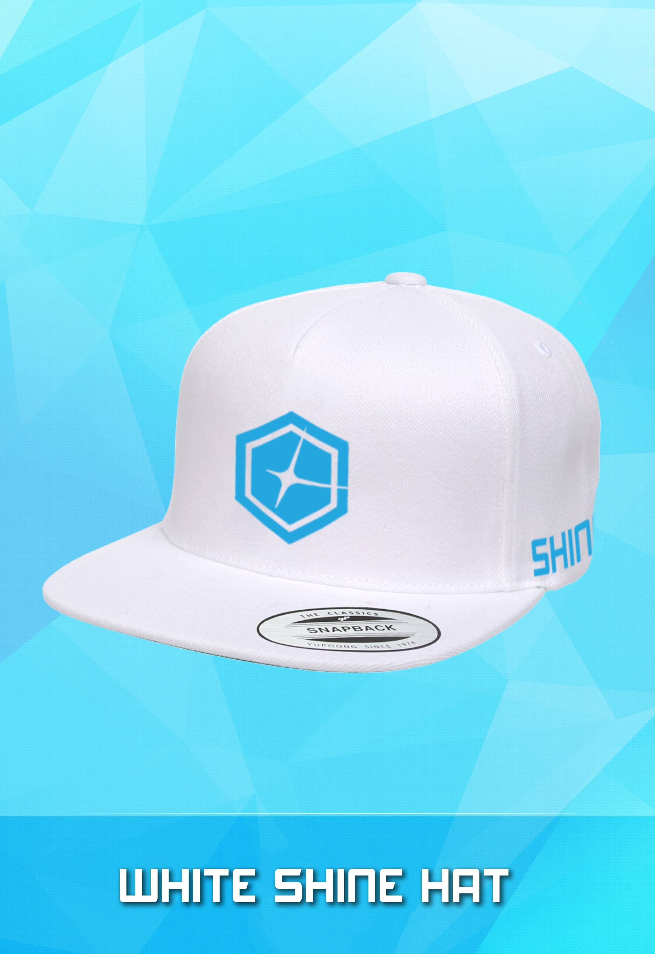 White Shine Hat