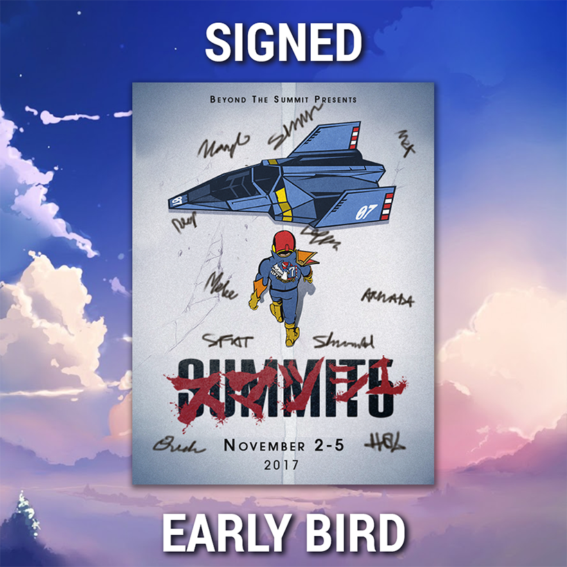 Signed Akira Falcon Poster (Early Bird)