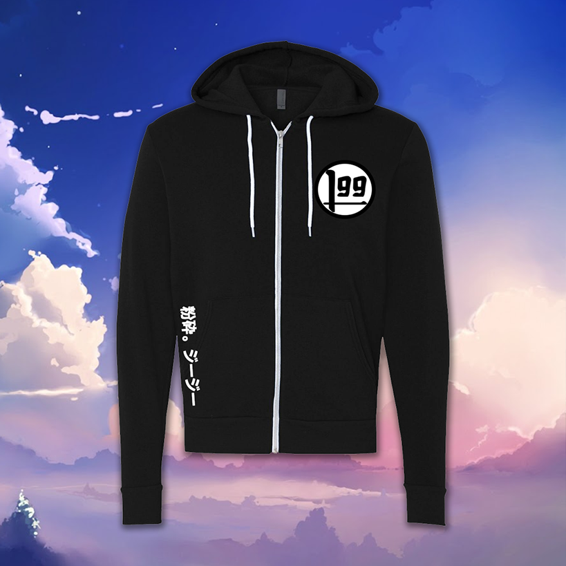 Japanese smash.gg Hoodie (Black)