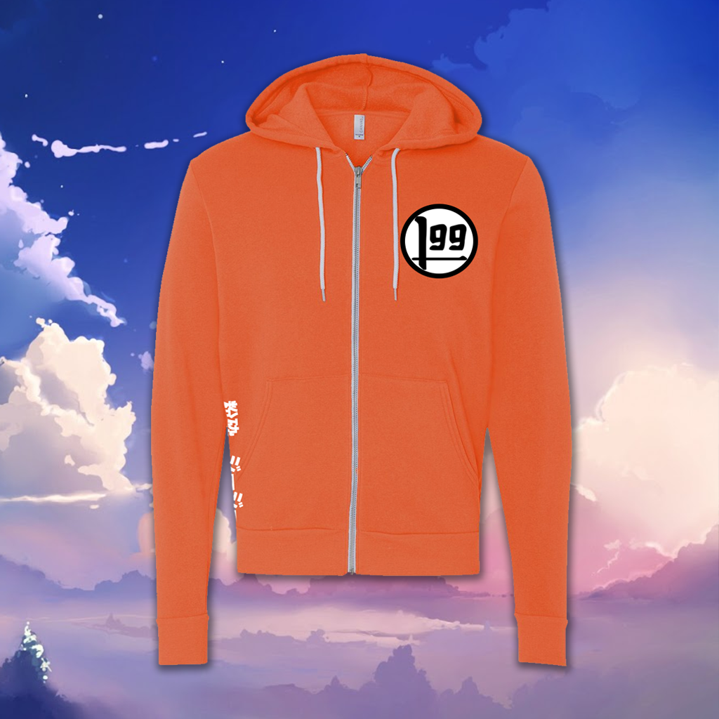 Japanese smash.gg Hoodie (Orange)