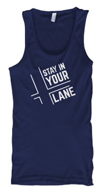 Shine Stay in Your Lane Tank Top
