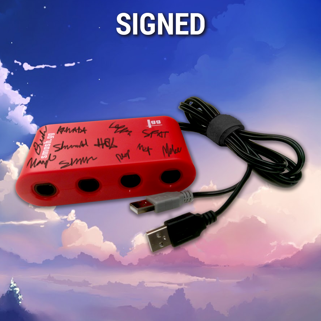 Signed smash.gg Controller Adapter
