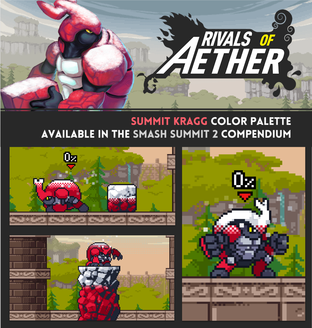 Summit Kragg - Rivals of Aether Character Color