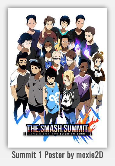 Smash Summit 1 - Players Poster
